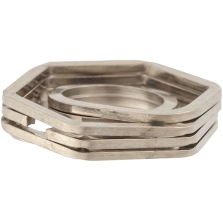Auveco M6-1.0 Anti-Vibration Lock Nut, 10PK 22870