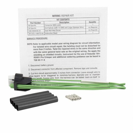 Motorcraft Electrical Pigtail,  WPT1537