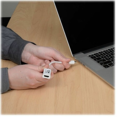 Tripp Lite 6IN MINI DISPLAYPORT TO HDMI ACTIVE ADAPTER CONVERTER MDP TO HDMI 4K X 2K M/F 6I P137-06N-HD-UHD