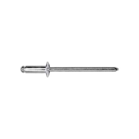 Auveco Panel Blind Aluminum Rivet 5/32in Diameter 3/16in-1/4in Grip, 100PK 19050