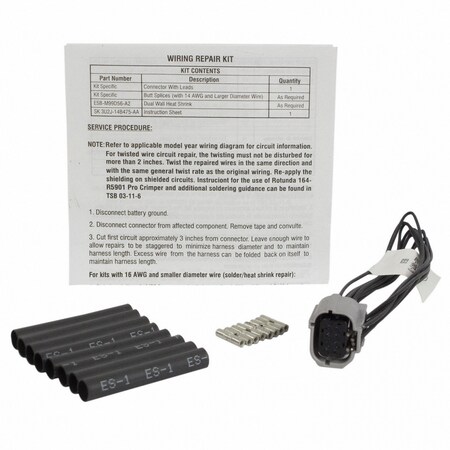 Motorcraft Natural Vacuum Leak Detection Module Connector,  WPT1489