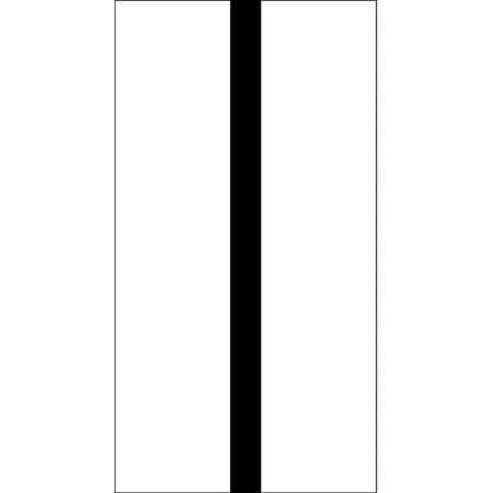 Tabbies 2" ERASABLE WRITE-ON INDEX TABS, BLACK, 2"W - 1/2" TAB EXTENSION, 12 TABS/PACK, 10 PACKS/BOX, 10PK 58809