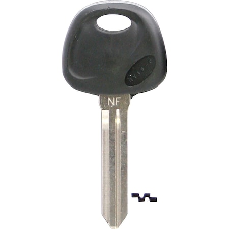 Ilco Hyundai Nickel Plated Automotive Key HY15-P / HY15P, 5PK IAJ00000812