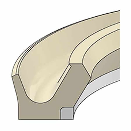 Hercules Sealing Products MYR-50X65.5X5.9, BR-90URE-50x65.5x5.9, BUFFER RINGS MYR-50X65.5X5.9
