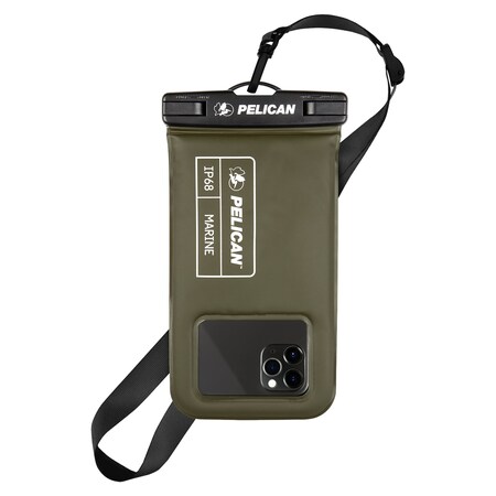 Pelican Marine Waterproof Floating Pouch, Olive Green PP043304