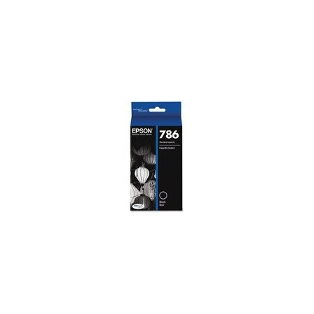 Epson DURABrite Ultra 786 Original Standard Yield Inkjet Ink Cartridge, Black T786120-S