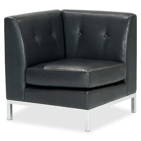 Office Star Collection: Wall Street Corner Chair, Espresso Seat, Espresso Back, 28" W 28" L 31" H, Fixed WST51C-E34