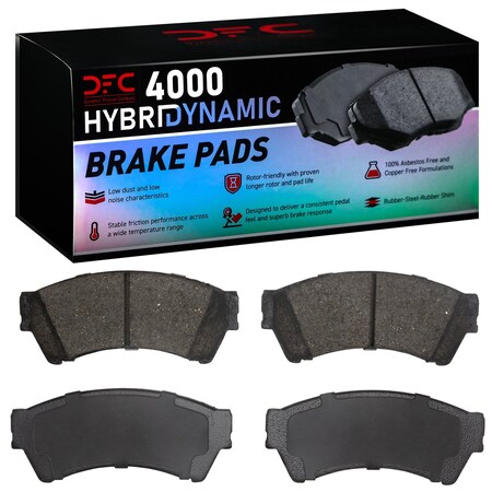 Dfc 4000 HybriDynamic, Disc Brake Pad Set,  4000-1164-00