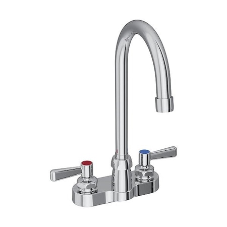 Elkay Handle-Operated Faucet, Manual, Gooseneck LK406GN05L2