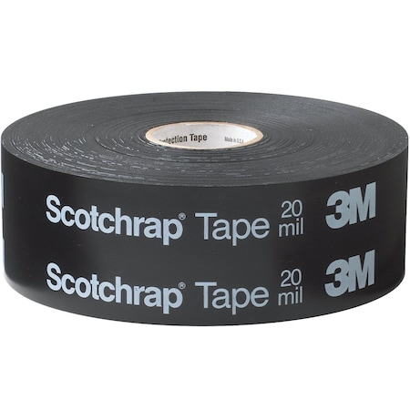 Scotchwrap 2in x 100ft Black 3M 51 Corrosion Protection Tape, 12PK T967511