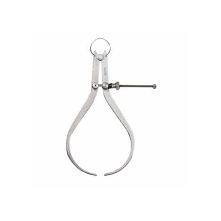 Starrett 79 Series Outside Caliper, 12 in, Yankee Spring, Solid Nut, Flag Leg 681-50372