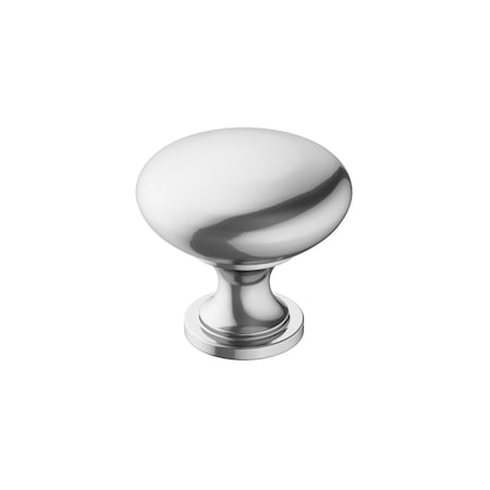 Amerock Era 1-1/4 inch (32mm) Diameter Polished Chrome Cabinet Knob, 25PK 25VMP3690726