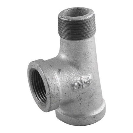 Stz Industries 1 in. FIP each X 1 in. D MIP 1 in. D FIP Galvanized Malleable Iron Tee 311UTS-1