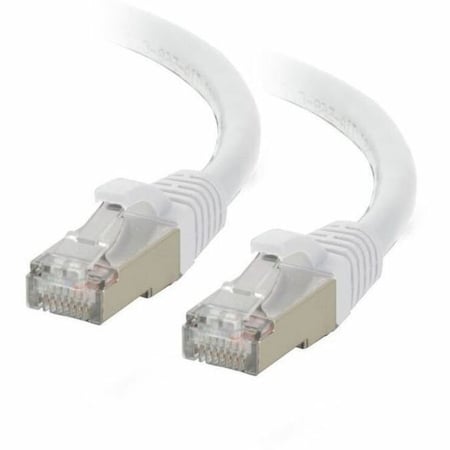 C2G 3FT/0.9M CAT6A SNAGLESS STP CABLE-WHT C2G07383