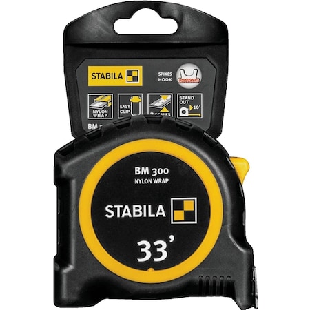Stabila 300 33 Ft. Tape Measure 30533