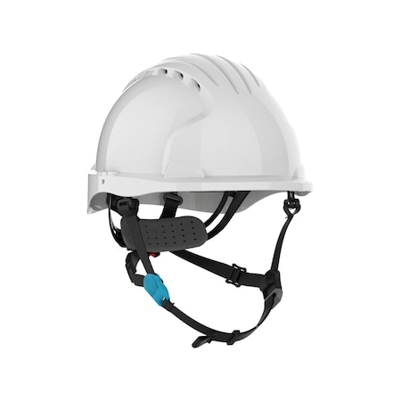 Pip HardHat, FrontBrim, JSPEvolution, White 280-EV6252SV-CH-10