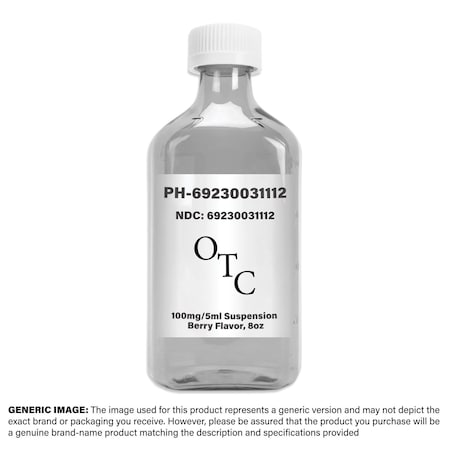 Camber Consumer Care Ibuprofen Suspension, 100mg/5mL, Berry, 8oz 69230031112