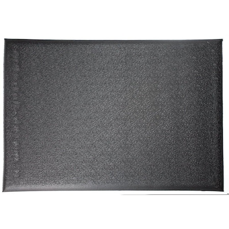 Protex Antifatigue Mat, 36 in L x 24 in W, 5/8 in Thickness, Closed Cell Vinyl Foam, Black PR523TB