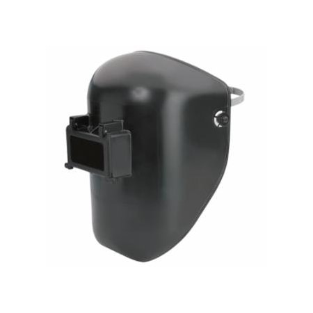 Honeywell Fibre-Metal Tigerhood, Classic Welding Helmet, #10 Shade, Black, Lift Front, 2 in x 4-1/4 in Window, Incl 280-5906BK