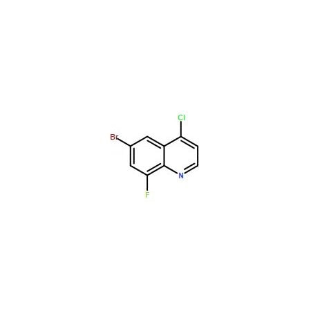 Ak Scientific 6-Bromo-4-chloro-8-fluoroquinoline (250mg), CAS 1019016-66-0 Y2080-250mg