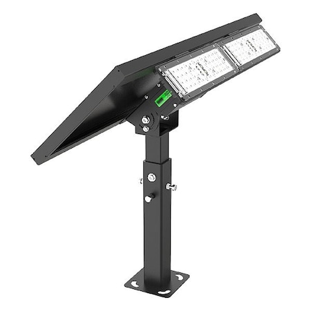 Solera LEDSolarFloodlight, 2000lm, Black, 4000K SL-SFL-20W-40K-BK-G2