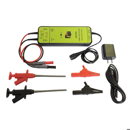 Test Products Intl High Voltage Differential Oscilloscope Probe, Bandwidth 25 MHz, Rise time 14ns, output +-1.4V ADF26A