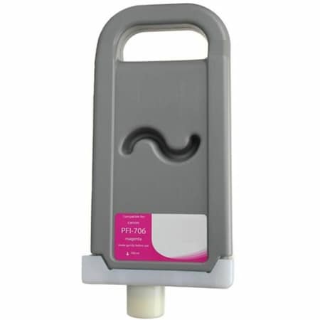 Cig WF Non-OEM New Magenta Wide Format Ink Cartridge for Canon PFI-706 6683B001AA WCPFI706M