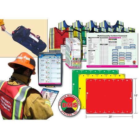 Disaster Management Systems EMT3 13 Position Rapid Reponse Kit DMS-05002RD