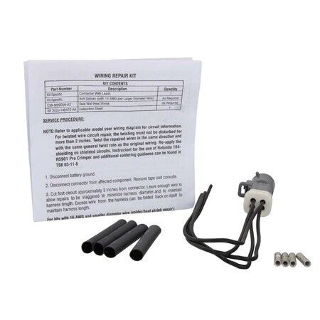 Motorcraft Oil Sending Unit Switch Connector, WPT1812