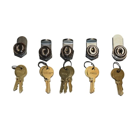 Omnimed Replacement Lock Kit for Narcotic Cabinet, 182180, 182181, 182183 1816028