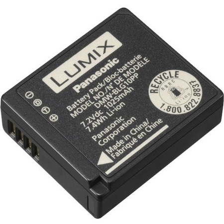 Panasonic DMW-BLG10 Camera Battery - For Camera - Battery Rechargeable - 7.40 Wh - 7.2 V DC DMW-BLG10