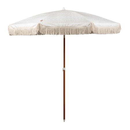 Picnic Time Family Of Brands Summerland 6.5 ft. Portable Beach Umbrella, Laguna 816-01-364-000-0