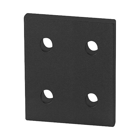 80/20 T-SlotFrmingConnector, Alum, Blk, 60mm, 4mm 30-4367-BLACK