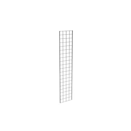 Toizu Fun 1 x 5 ft. Grid Panels - Chrome , 3PK TO2570425