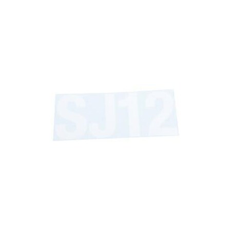 Skyjack REPLACEMENT LABEL- MODEL NUMBER SJ12 159517