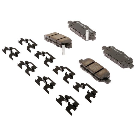 Acdelco PAD KIT RR DISC BRK, Disc Brake Pad Set,  17D905CHF1
