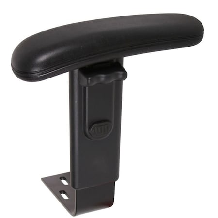 Boss Adjustable Chair Arms, Black, 40 in H B909JARM