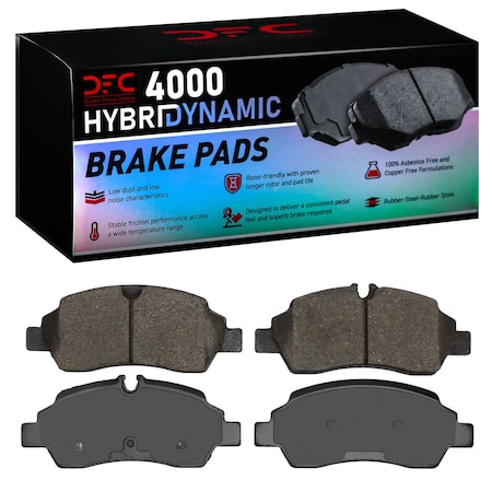 Dynamic Friction Co DFC 4000 HybriDynamic Brake Pads 4000-1775-00