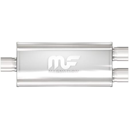 Magnaflow MUFF S/S 14IN X 3IN S, 2-1/2IN D 12198