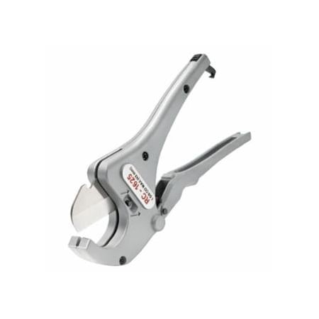 Ridgid Ratcheting Pipe and Tubing Cutter, 1/2 in to 1-5/8 in Pipe Cap, For Plastic Pipe/Tubing 632-23498