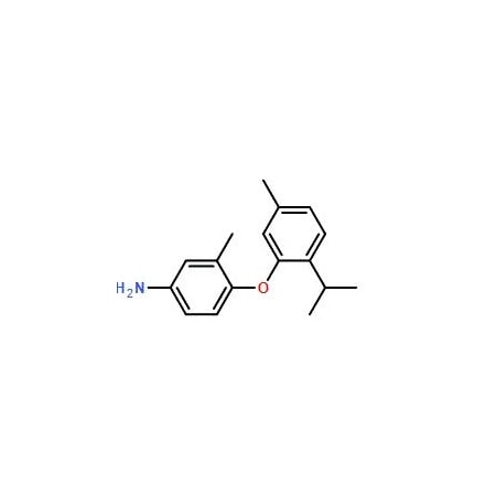 Ak Scientific 4-(2-Isopropyl-5-methylphenoxy)-3-methylaniline (250mg), CAS 946698-74-4 4040AF-250mg
