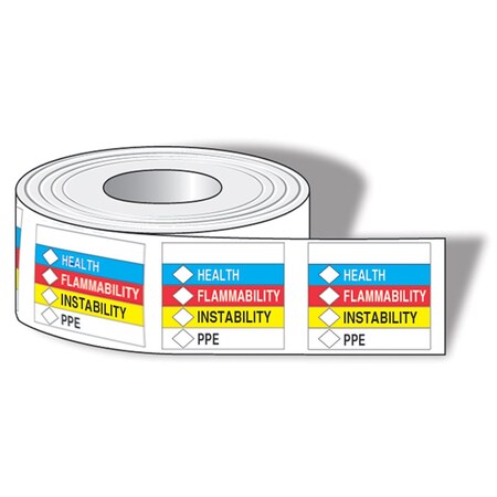 Accuform HMCIS SAFETY LABEL HEALTH LZS115PS5