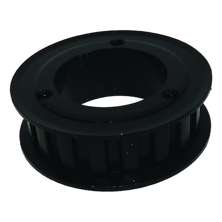 Zoro Select Timing Belt Pulley, Steel, W 3/4 in QD18L050