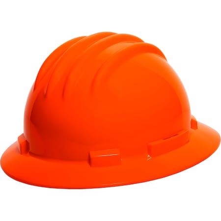 Ironwear High Density Polyethylene Full Brim Hard Hat Orange 3970-O