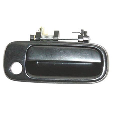 Sherman Parts Right Hand Outer Door Handle for 1992-1996 Camry LE-XLE-SE, Black SHE8151-135B-2