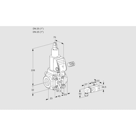 Honeywell Kromschroder VAS125R/LWGR KS88014102
