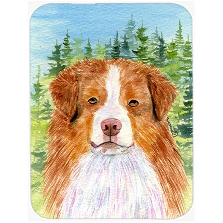 Carolines Treasures 15 x 12 in. Australian Shepherd Glass Cutting Board - Large SS8317LCB