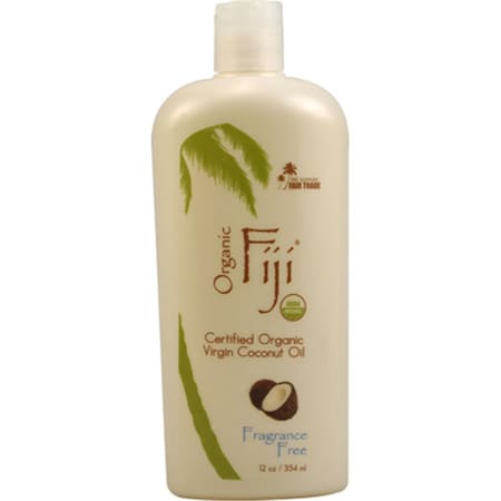 The Pure Guild Organic Fiji Virgin Coconut Oil Fragrance Free 12 fl oz 833884000640
