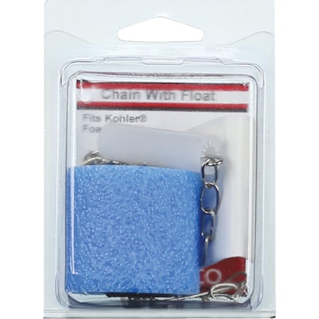 Westlake Pipe & Fittings 14'' Steel Flapper Chain with Foam Float for Kohler 04-1525
