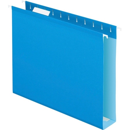 Pendaflex FOLDER, HANG, 2inEXP, LTR, BLUE, 25PK 4152X2BLU